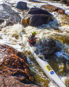 nearly through, just avoid the rock at the bottom